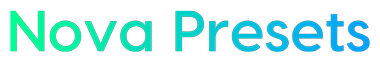 Nova Lightroom Presets