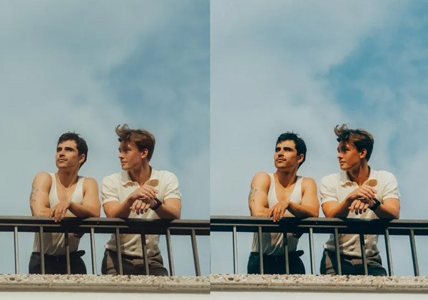 Kodak 400 Portra Preset Before After